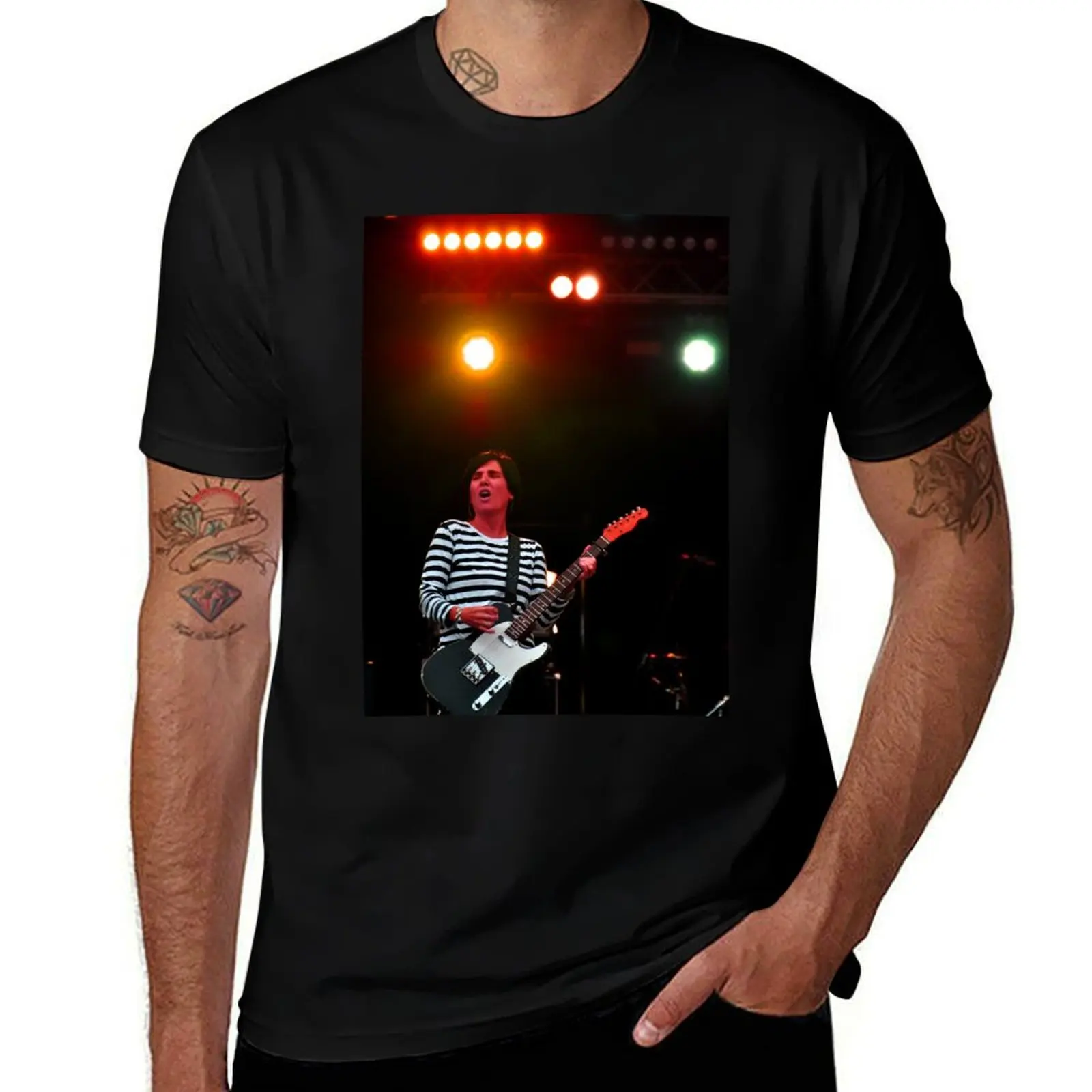 

Sharleen Spiteri Performing Live With Texas T-Shirt men t shirt cotton 100% t shirts cotton 100% man tshirt T-Shirt