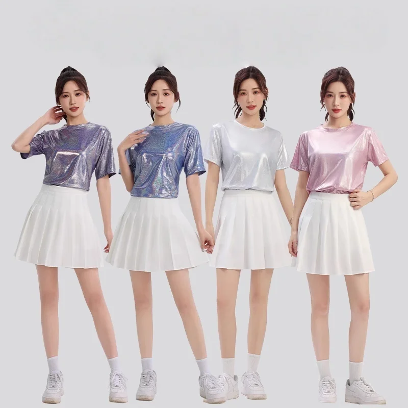 

Костюм для джазового танца, женский костюм для взрослых, хип-хоп, сценические костюмы, платья de fiesta, костюм болельщика, женский костюм для взрослых