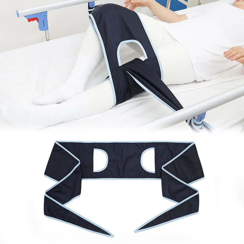 Bedridden Elderly Knee Restraint Fixed Belt Leg Knee Lower Limb Anti-fall Restraint Protector Belt Manic Patient Care Supplies