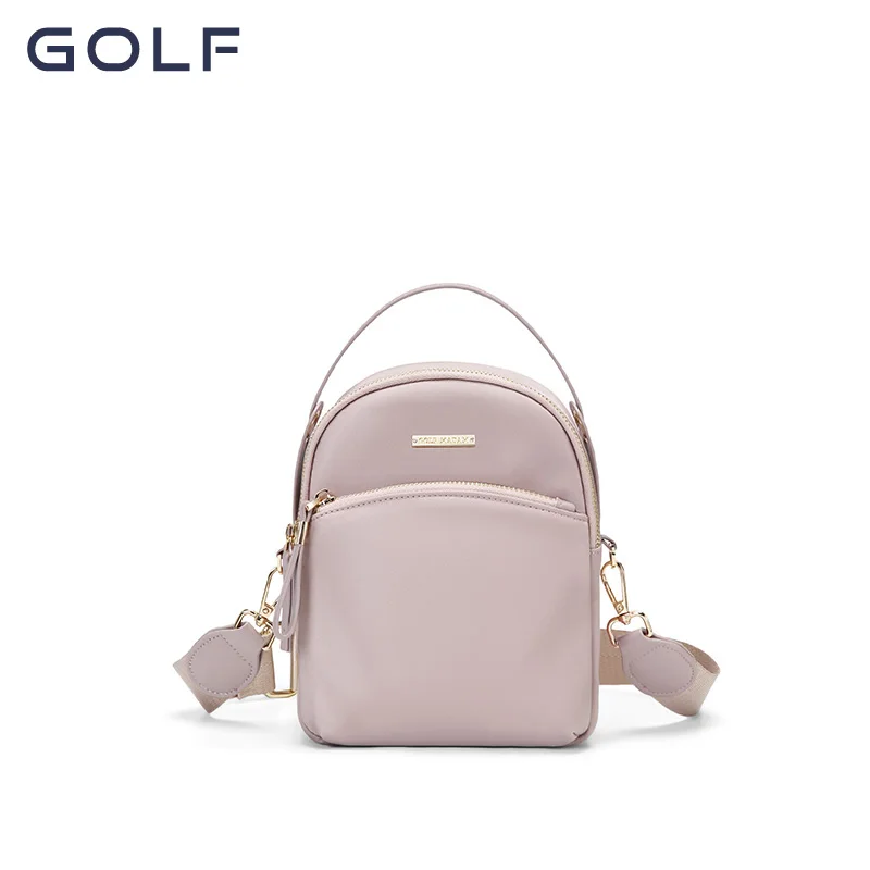 GOLF mobile crossbody bag women 2024 new casual canvas mini shoulder bag with a cute student bag