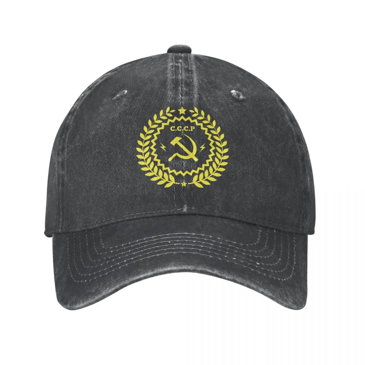 Communism Symbol CCCP Spring Summer Cap Adult Unisex Baseball Caps Classic Russia Army Military Sunhat Wash Outdoor Casquette