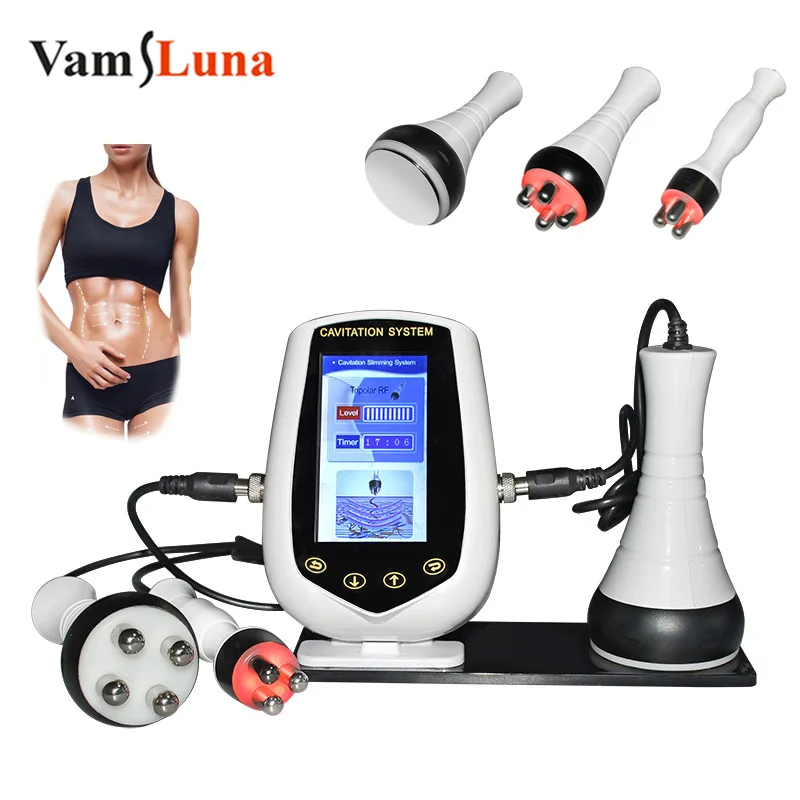 

40khz 3 In 1 Fat Blaster Ultrasonic Cavitation Weight Loss Slimming Beauty Machine Body Sculpting Massager