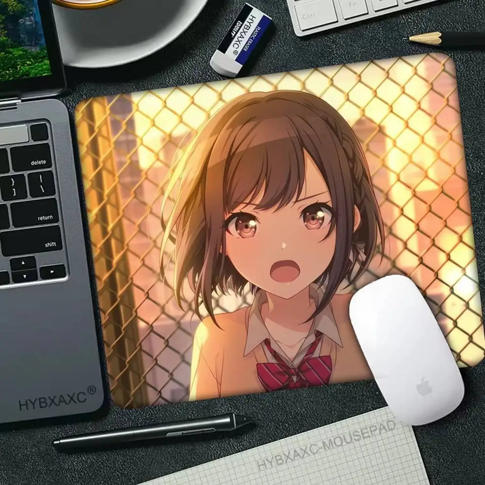 

Anime Project SEKAI Shinonome Ena Mousepad Small LockEdge Mouse Pad For Gamers Computer Desk Pad Rectangular Anti-slip Rubber