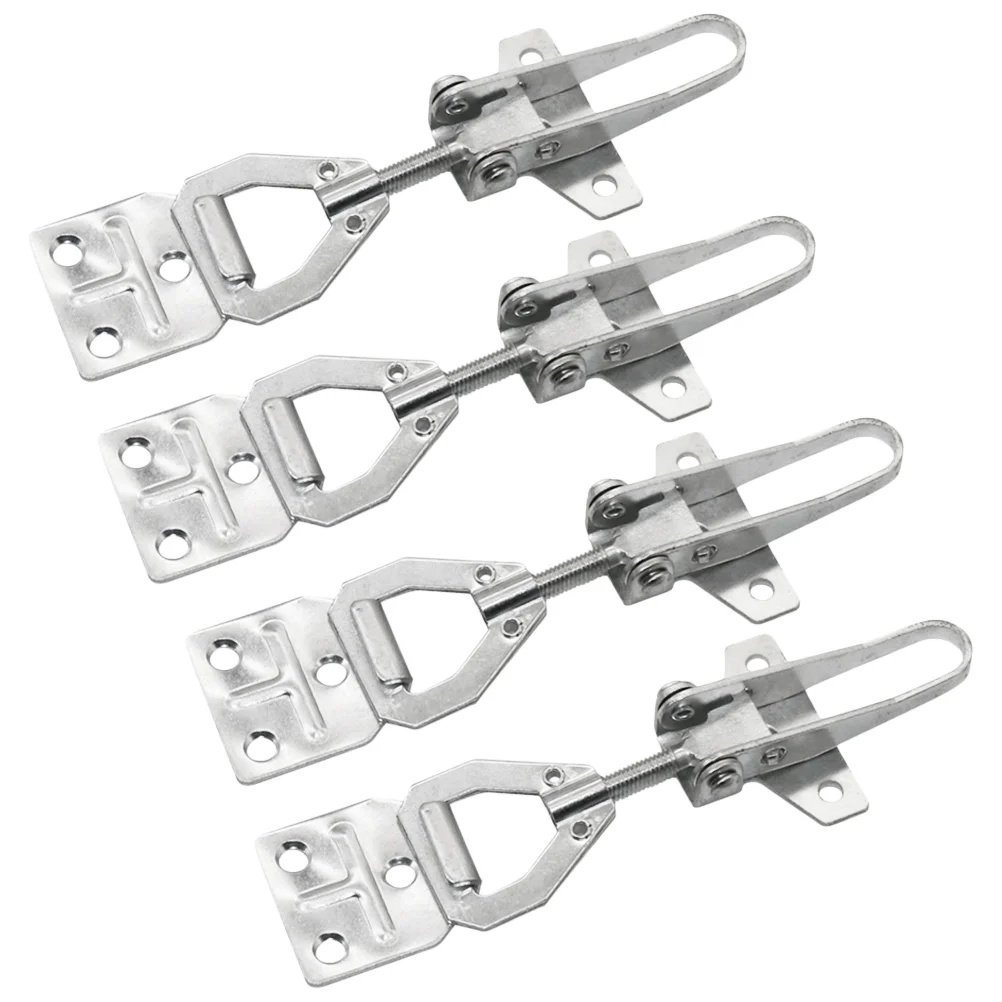 4 Pcs Beehive Connector Beekeeping Supply with Lock Steel Galvanized Farm Tools Hardware