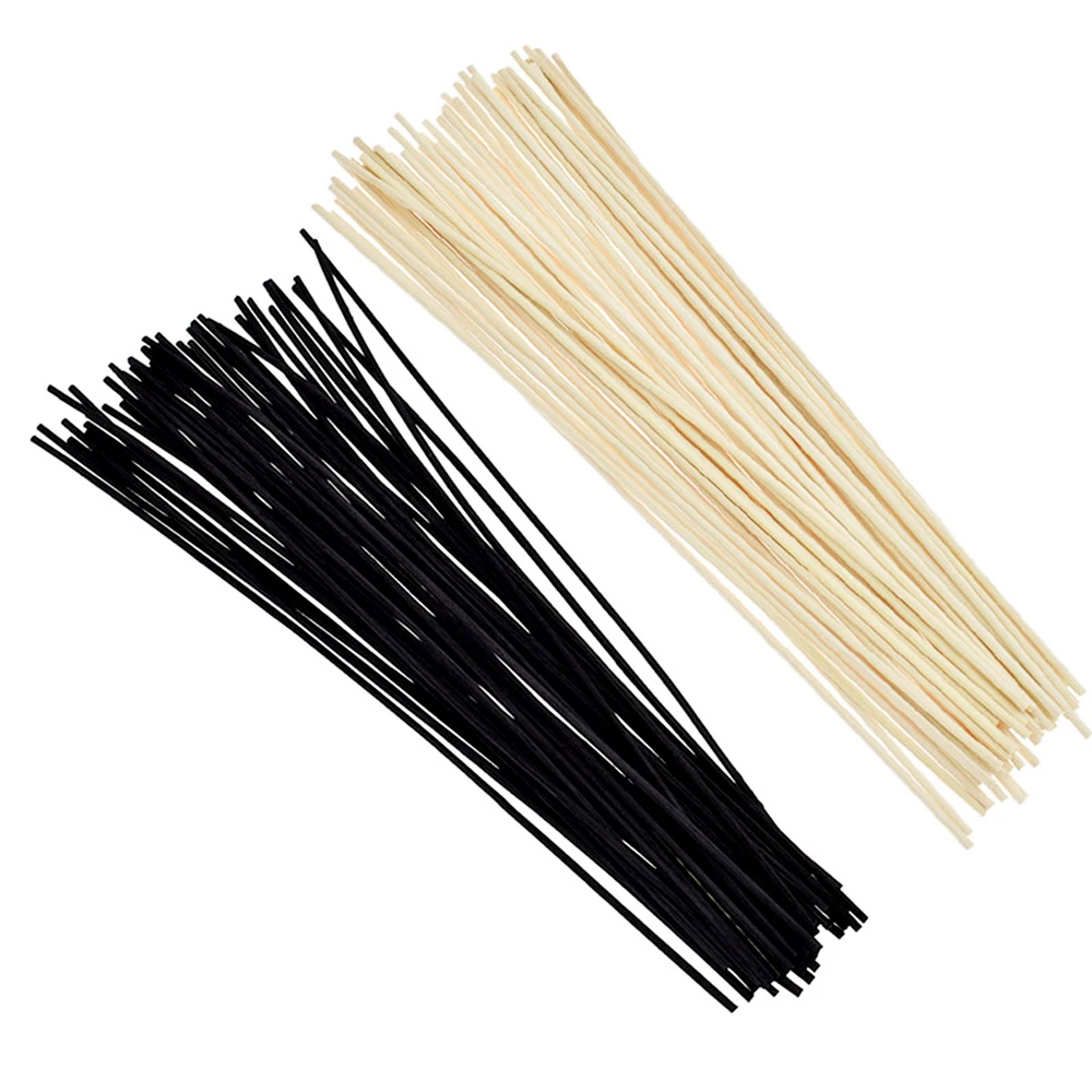 5-100pcs 2-3.5mm Reed Diffuser Replacement Stick DIY Handmade Home Decor Extra Thick Rattan Aromatherapy Diffuser Refill Sticks