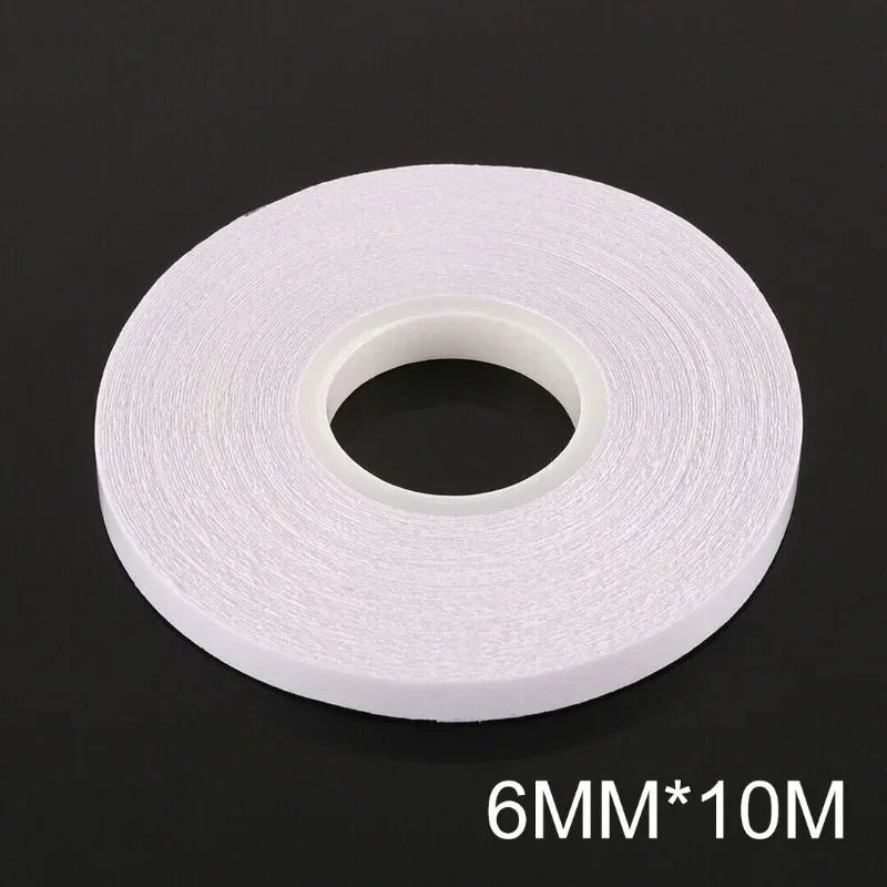 1PCS Fabric Water-Soluble Double-Sided Tape 10/15/20Mx6mm Textile Double-Sided Tape Hand DIY Splicing Temporary Fixing Tape