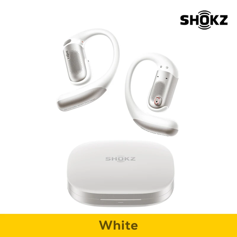 【LOCAL+】SHOKZ OpenFit Pro draadloze hoofdtelefoon met gratis oordopjes, ruisonderdrukking, Dolby Atmos, krachtige bas, 50 uur speeltijd, heldere AI-gesprekken, geschikt voor sport en werk, Bluetooth