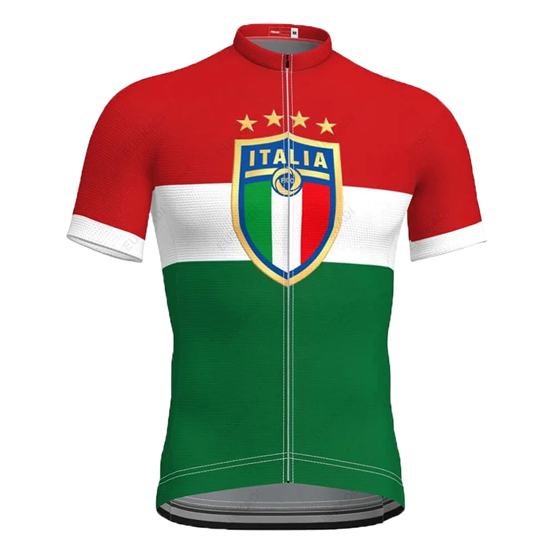 

Cycling Jersey Italia, Pro Team Jersey, Short Sleeve Shirt, Breathable Quick Summer Bike Maillot Ciclismo, Cyclist Top