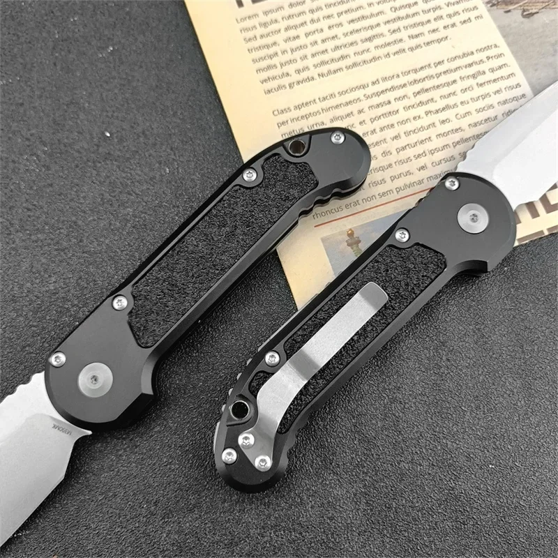 2024 Hunting MICRO LUDT Gen III Folding Knife D2 Blade Aluminum Alloy Handle Outdoor EDC Camping Hiking Tools Pocket Knives