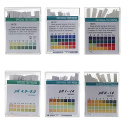 100 Strips PH Value 0-14 4.5-9.0 Alkaline Acid Litmus Testing Paper Tester PH Meters Indicator Paper For Urine Water Aquarium