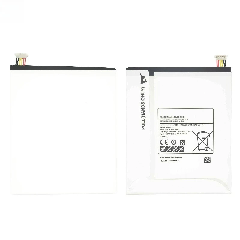 Tablet PC Battery 3.7V 4200mAh EB-BT355ABE For Samsung Galaxy Tab A8 SM-P200 P205 P350 P355 Replacement Battery New High Quality