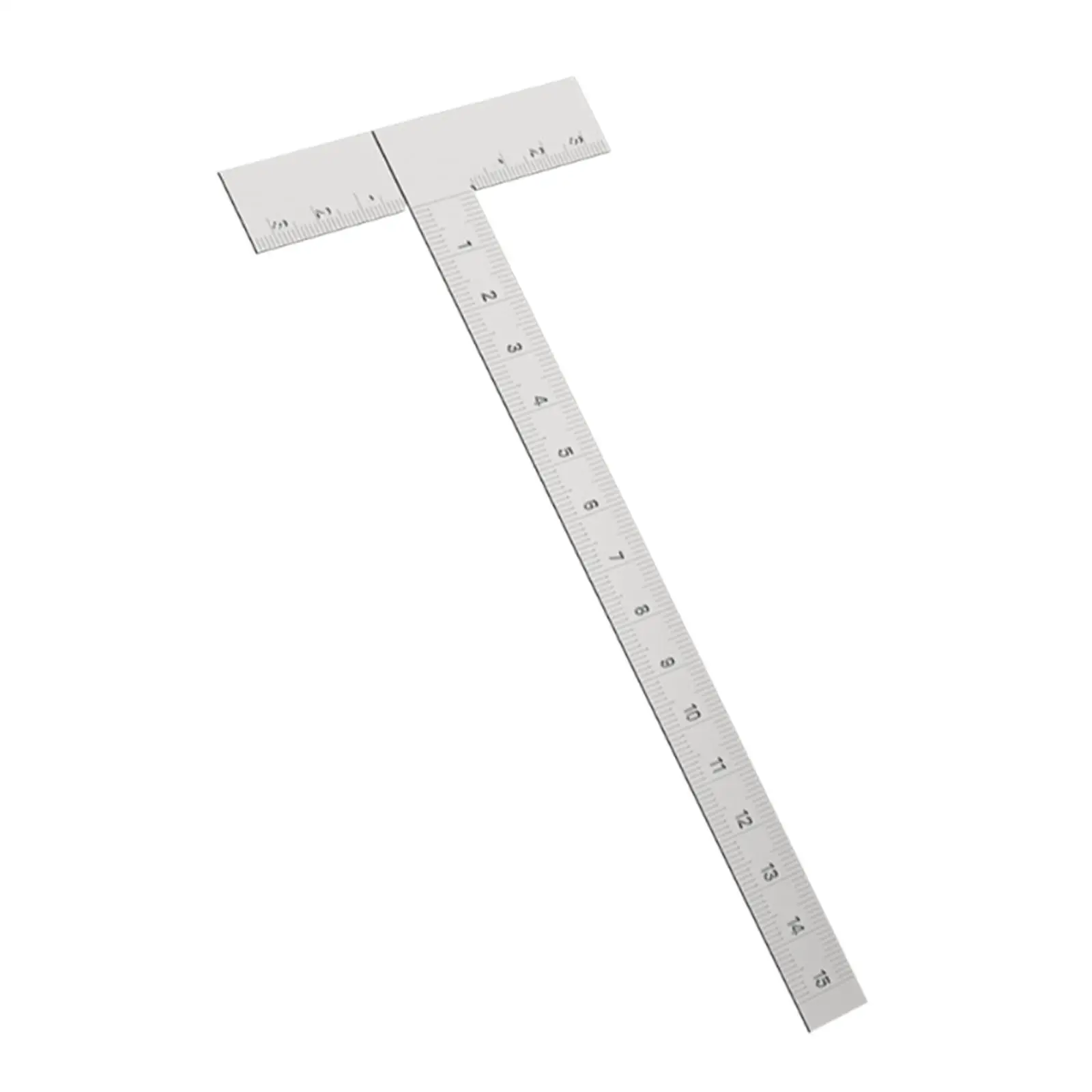 T Square Ruler Stainless Steel Professional Engineering Measurement 90 Degree