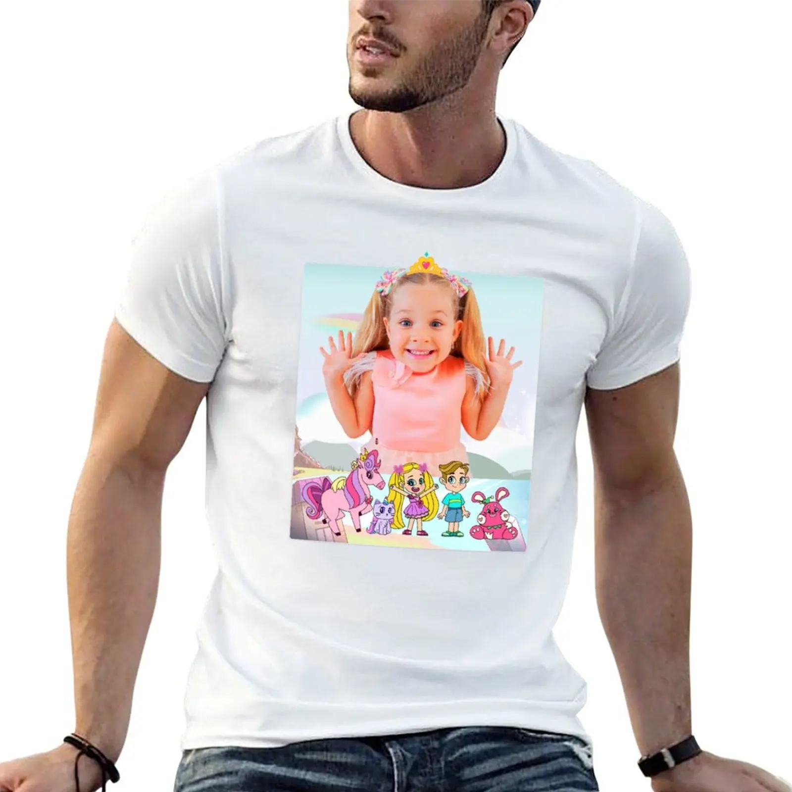

best selling The Kids Diana Show, Diana,Kids Diana Show , Cute Love Diana T-Shirt cotton t shirt pack T-Shirt