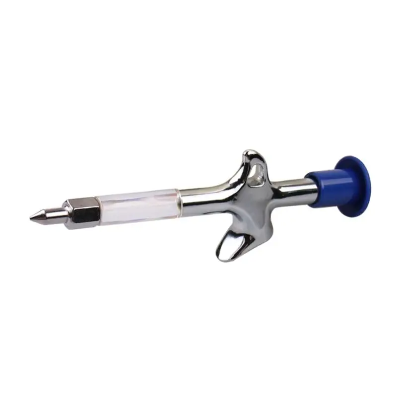  652D Metal Grease Gun Mini Nozzle Syringe Cycling Upkeep Chain Injector Bicycle Accessories Cycling Supplies Oiling