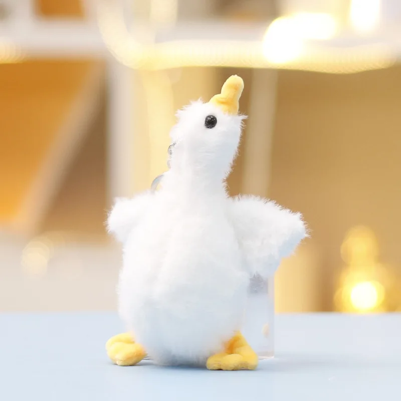 

Плюшевая кукла-лебедь белого гуся - подарок для девочек, сумка, подвеска, кукла, брелок, маленький кулон, милые стили в различных дизайнах