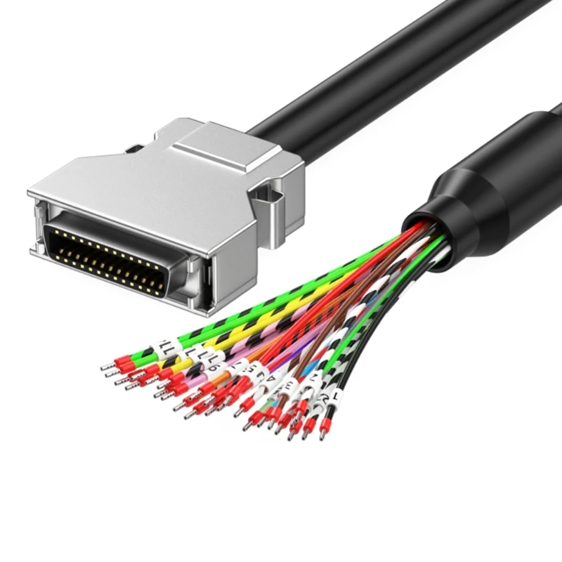 SCSI Servo Single Female Connector Cable 28AWG for Tape Drives Scanners Disk Arrays CN14P CN20P CN26P CN36P CN50P CN68P