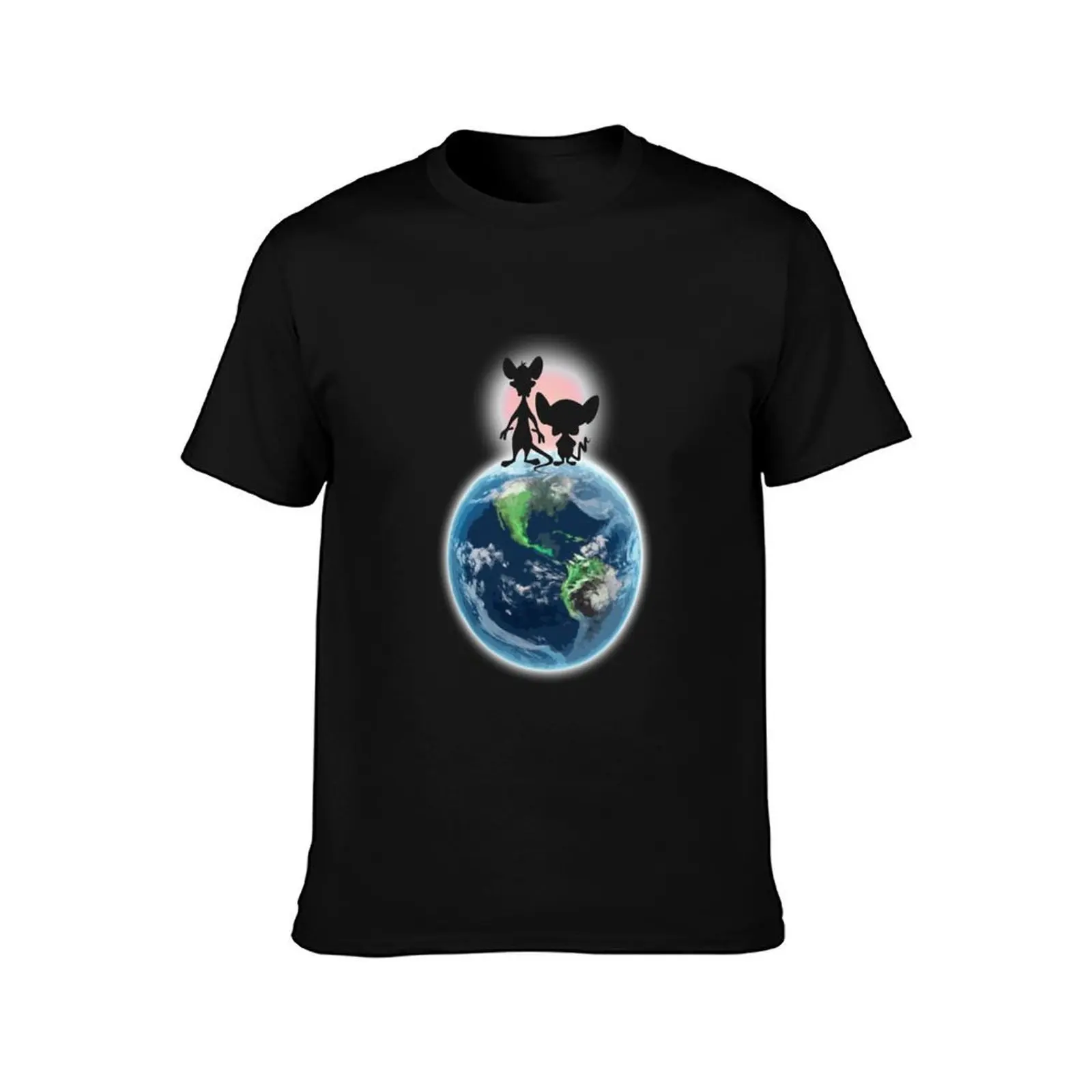 Ake Over He World T-Shirt, Summer Casual Cotton Tee, Oversized Streetwear Tops, Vintage Graphic Print, Loose Fit Short Sleeve