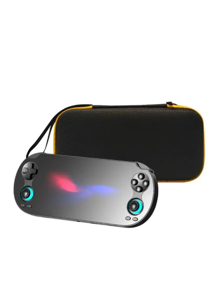 

Y1UB Carrying Case for RG Scratchproof Storage Box Handheld Game Console Shockproof Protector Case With Pocket Straps
