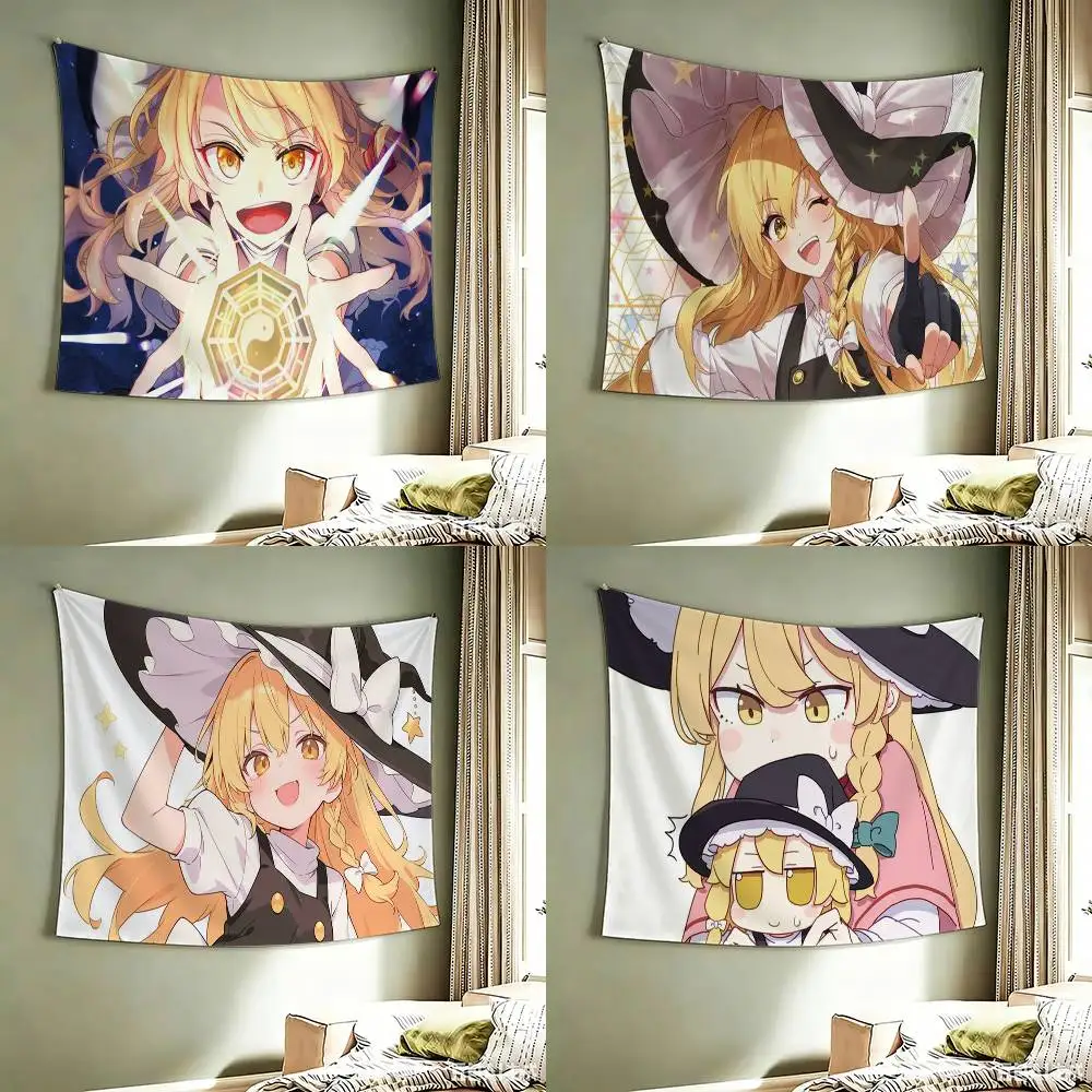 Touhou Project Marisa Kirisame   flag Best Price Decoration Outdoor Picnic Party