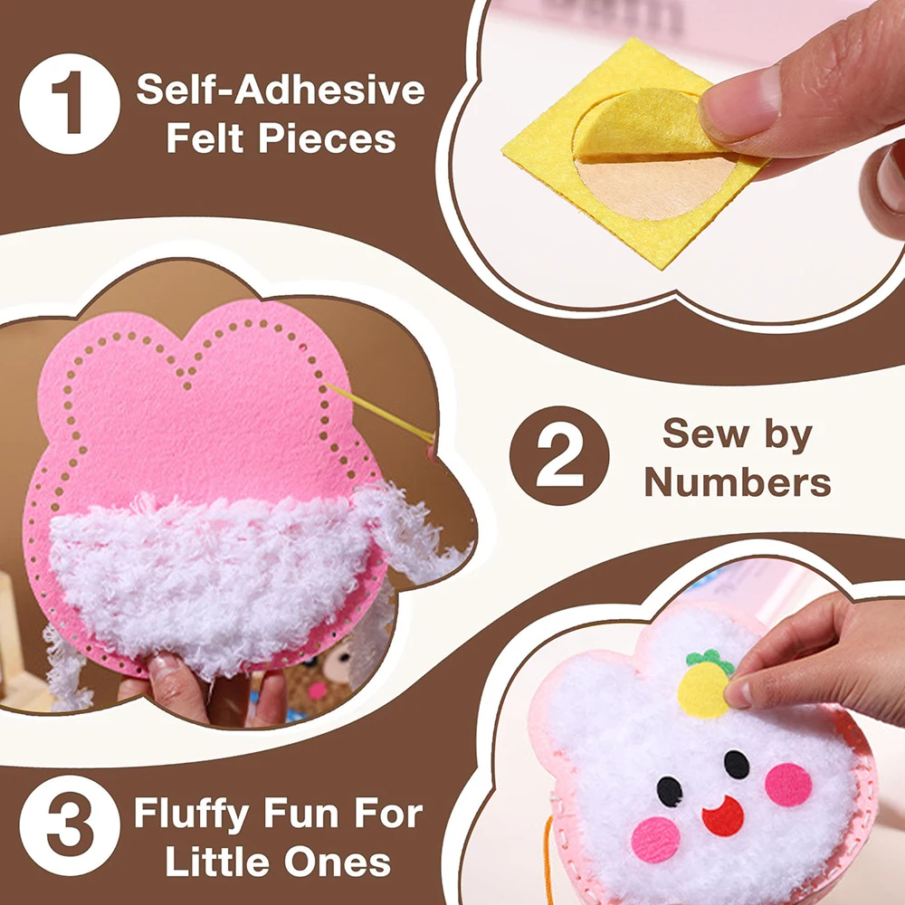 Kids Animal Sewing Craft Kit 3