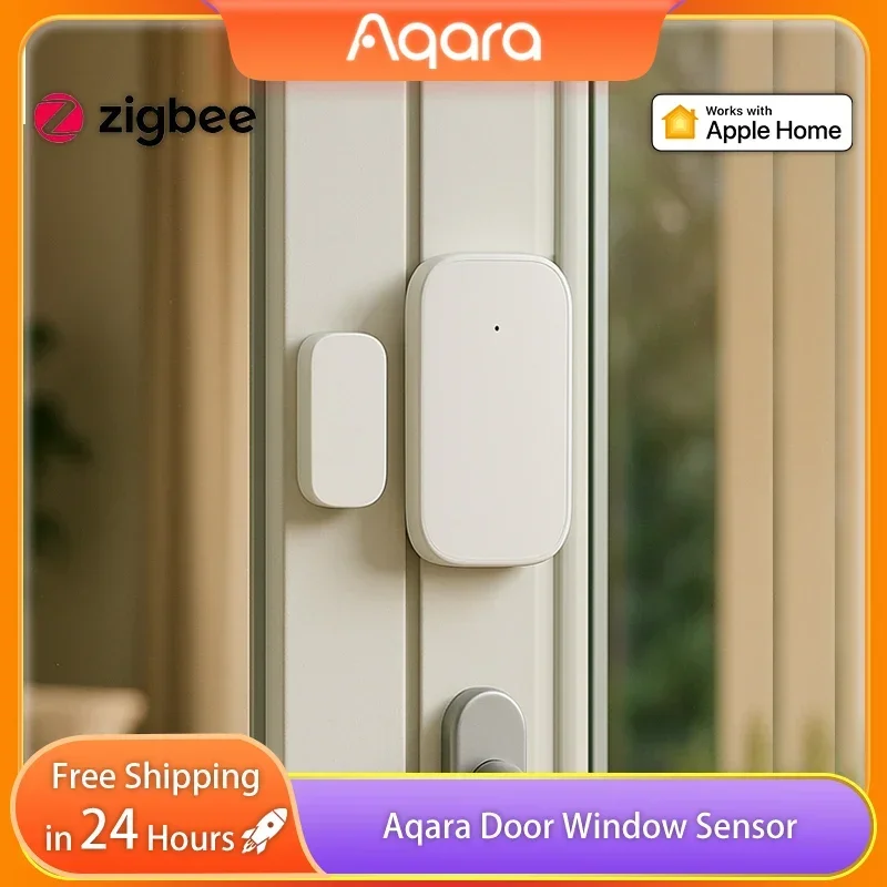 Aqara Door Sensor ZigBee Wireless Connection Smart Door Window Sensor Smart Home Work with Aqara Gateway HomeKit Home Assistant