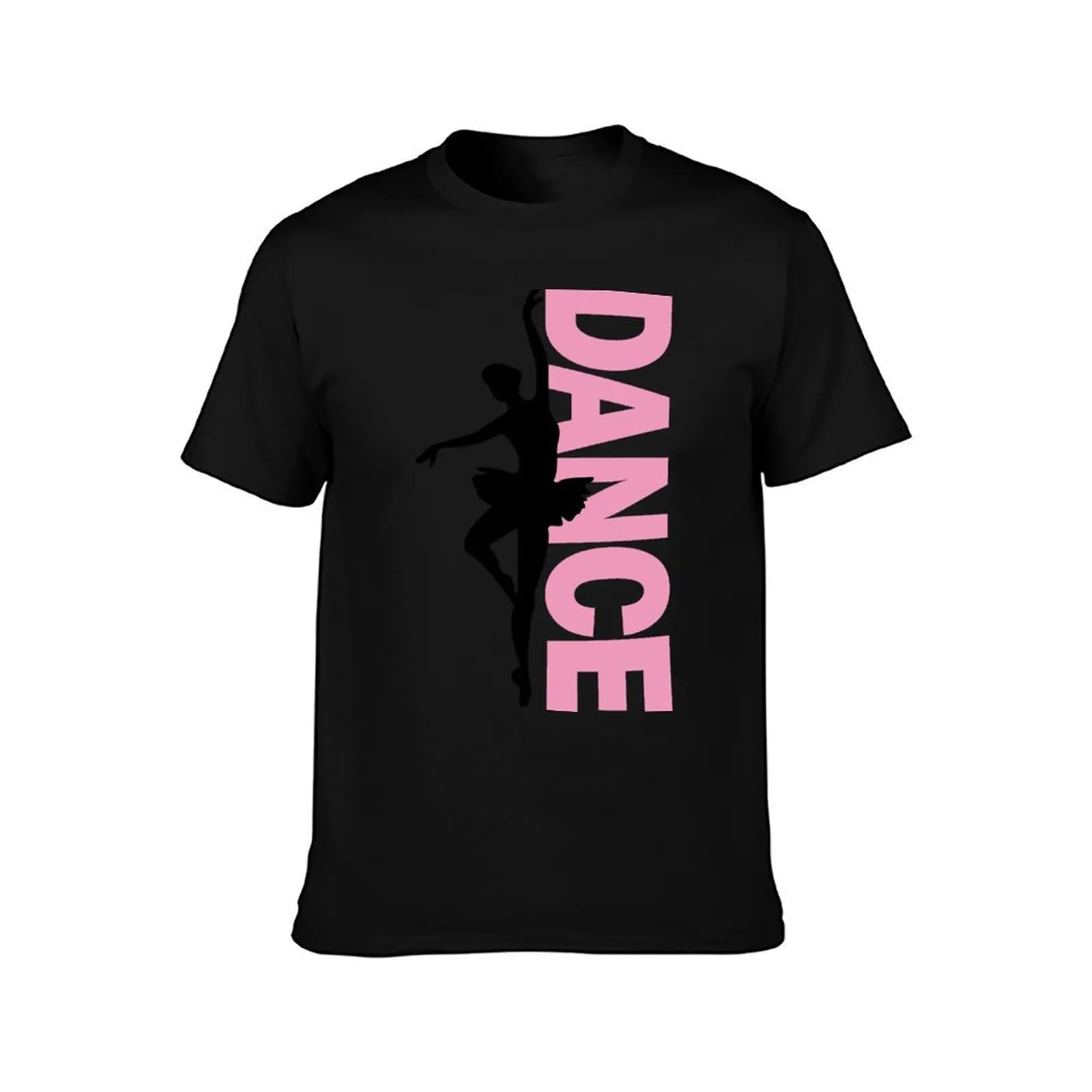 Dance ballet dancer T-Shirt, Summer Casual Cotton Tee, Oversized Streetwear Tops, Vintage Graphic Print, Loose Fit Short Sleeve