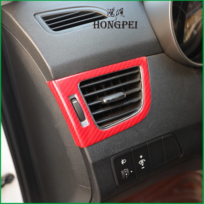 

Car Styling For Hyundai Elantra 2011-2015 Both Side Center Console Air Outlet Vent Decoration Cover Trim Auto Accessories