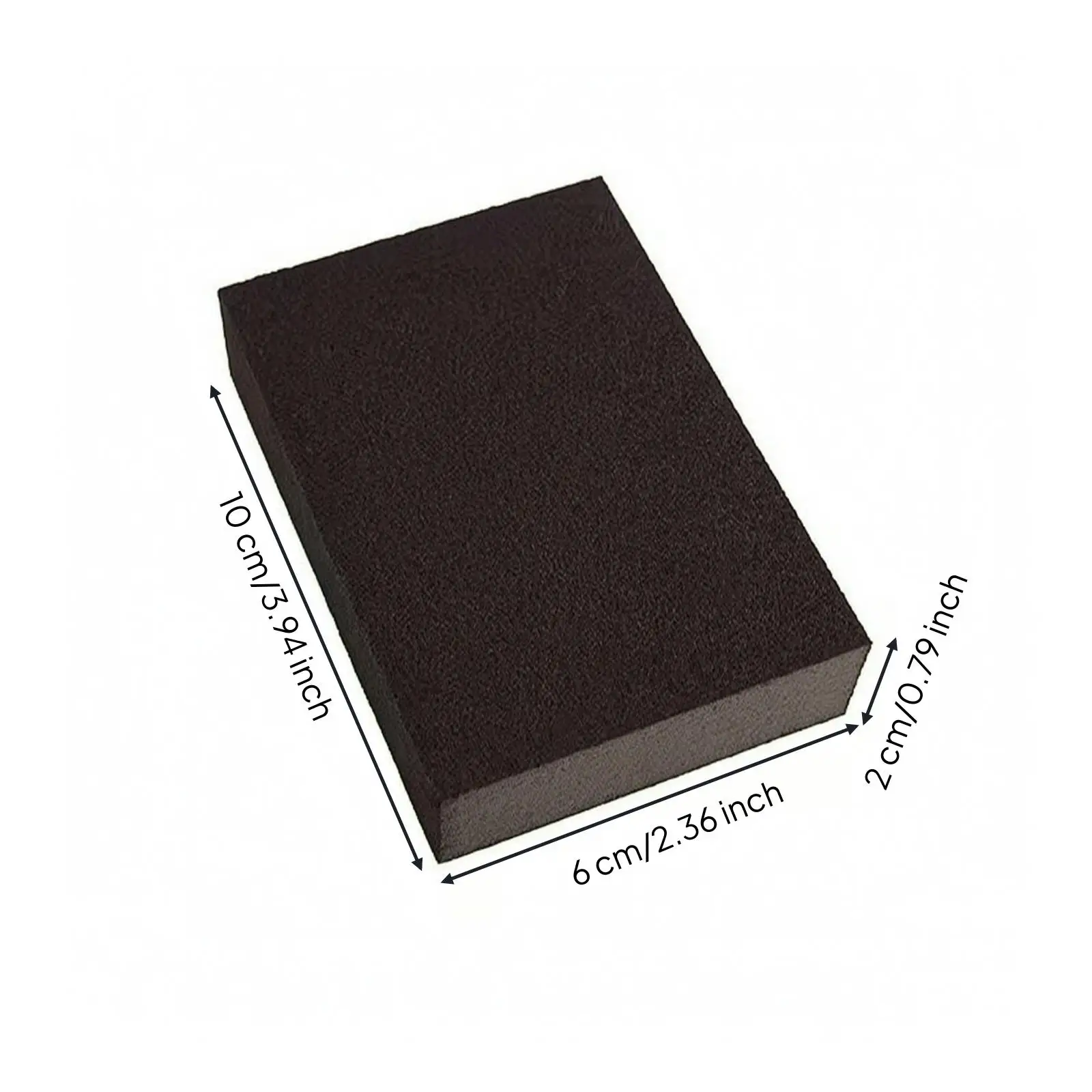 2xReusable Rectangular Sanding Block | Compact unibody design, sanding Block, for Workshop
