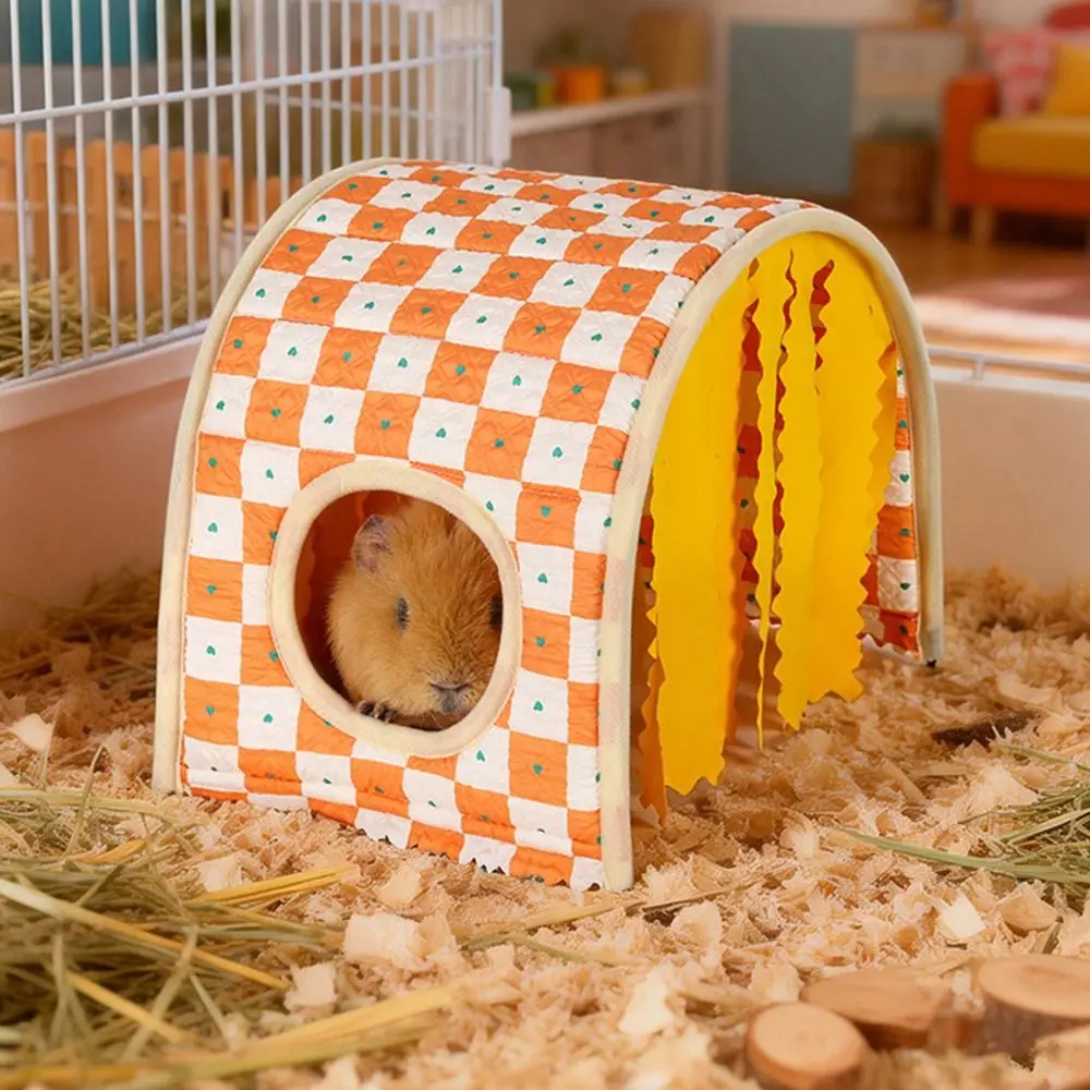 Langlebiger Geräumiger Meerschweinchen-Tunnel Sommer Robuster Hamster-Unterschlupf Gemütliches Atmungsaktives Kaninchenhaus Kleintier-Nest – Detail 6