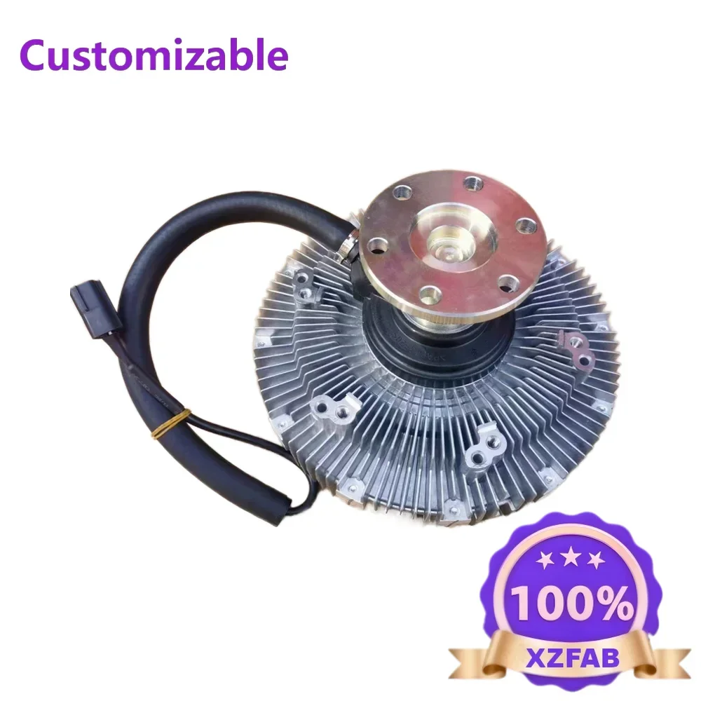 Factory Direct 2026 Dongfeng Tianlong Flagship Engine Aluminium Cooling System Fan Clutch 1308060-TF490 New For Ford And Mitsubi