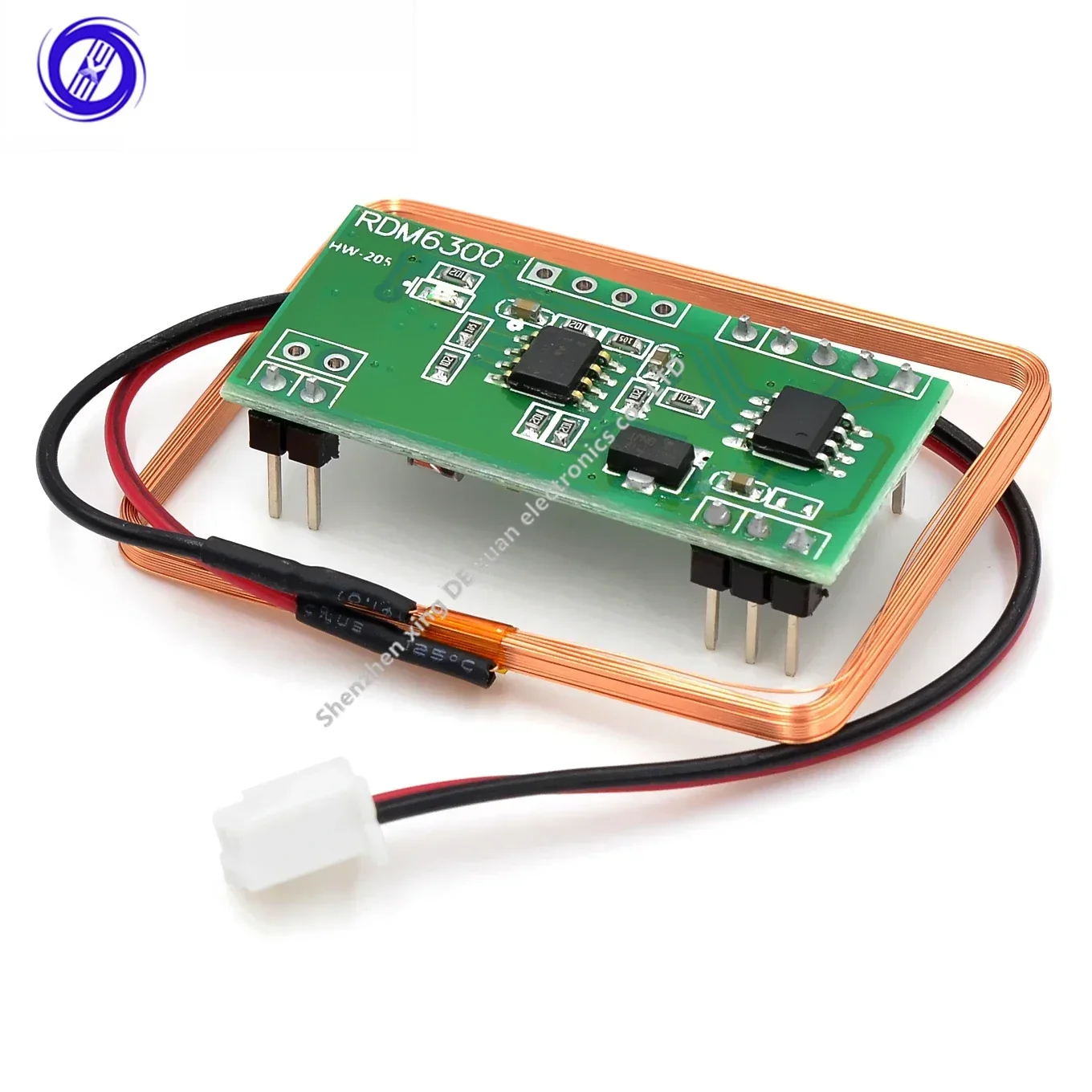 Модуль считывателя RFID 125 кГц RDM6300 Система контроля доступа с выходом UART