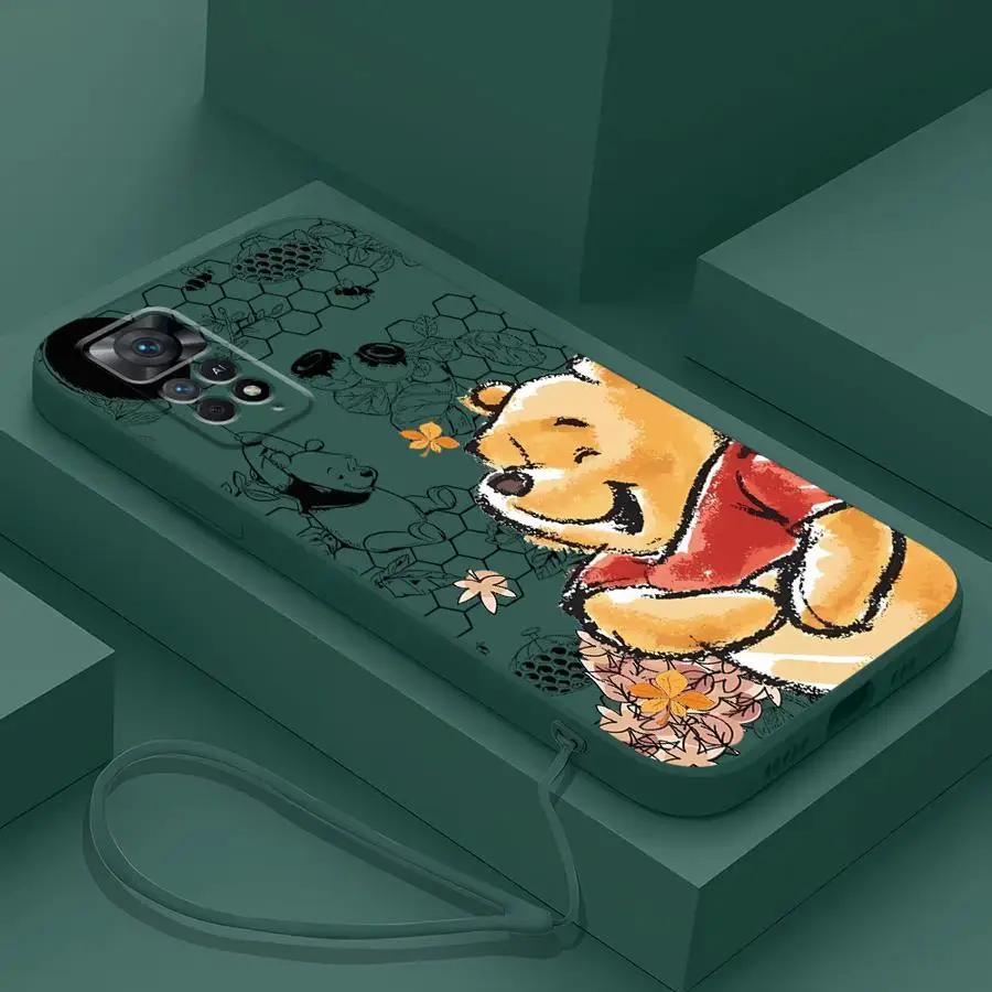 حافظة لهاتف Xiaomi Redmi Note 11s 10 11 Pro 10 Lite 13 12 Pro Plus 12s 10 14 Pro Plus من Disney Winnie The Pooh #2