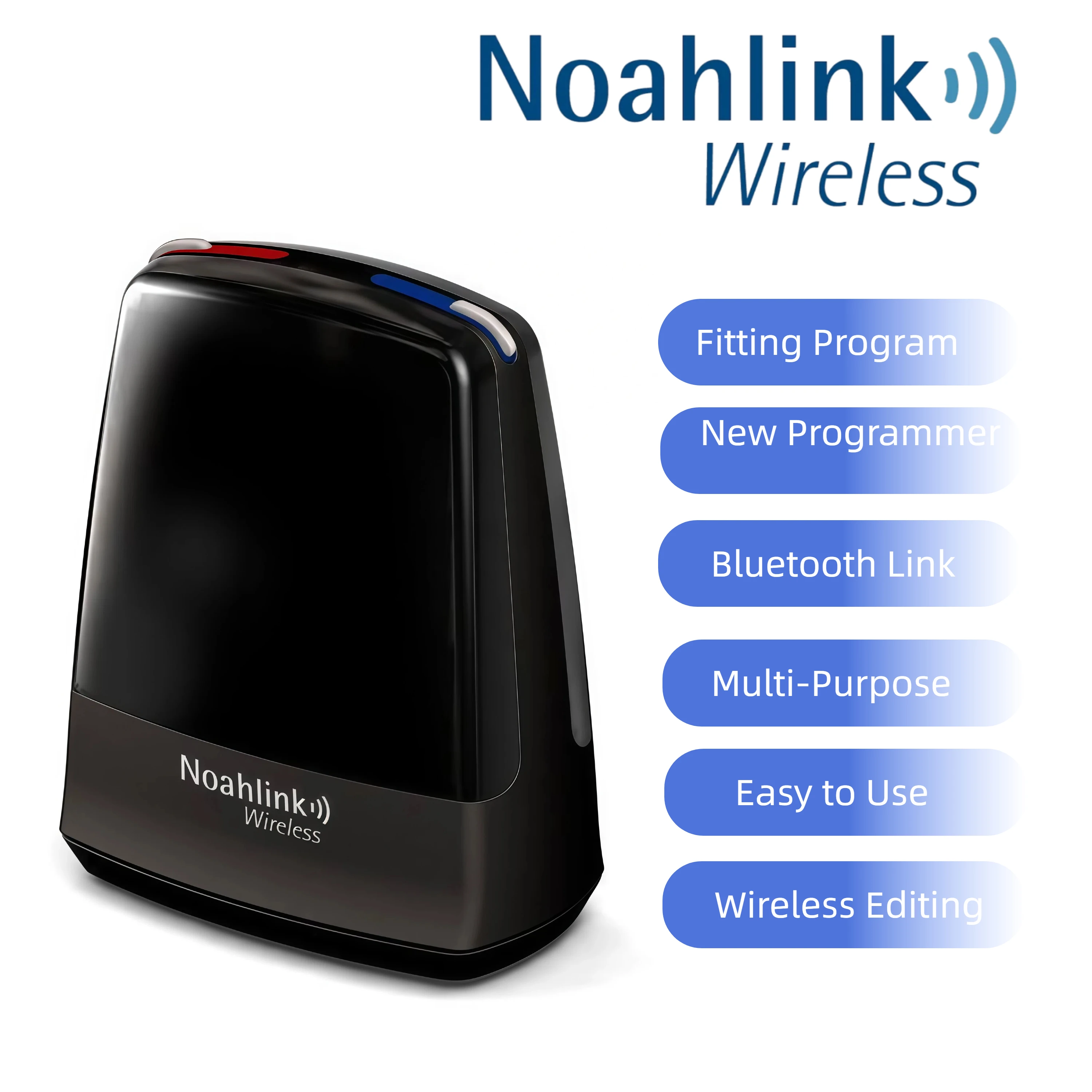 Noahlink Wireless 1 Hearing Aid Programmer, Bluetooth Programming Box for Phonak Oticon ReSound Signia Starkey Hearing Aids