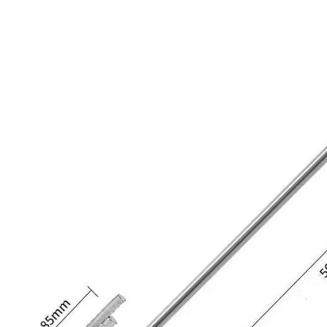 Electric Drill Stirring Paddle 500mm Carbon Steel with Reinforced Welding for Cement Plaster Paint and Putty Mixing Use