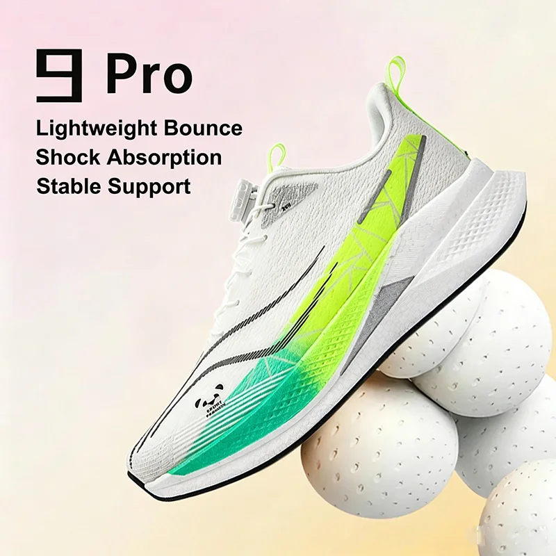 

Carbon Plate Running Shoes Ultra Lightweight Soft Breathable Mesh Daily Training Sneakers Shock Absorbing for Men Women Jogging