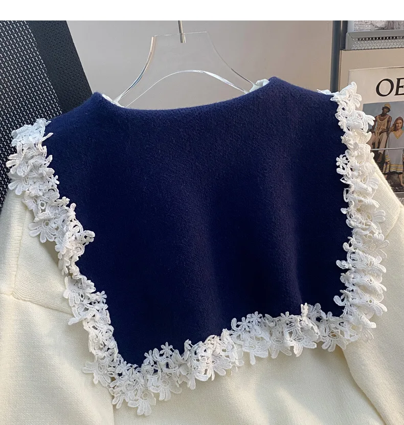 Autumn and winter new style gentle v-neck temperament pure lust hot girl slim long-sleeved sweater tops for women