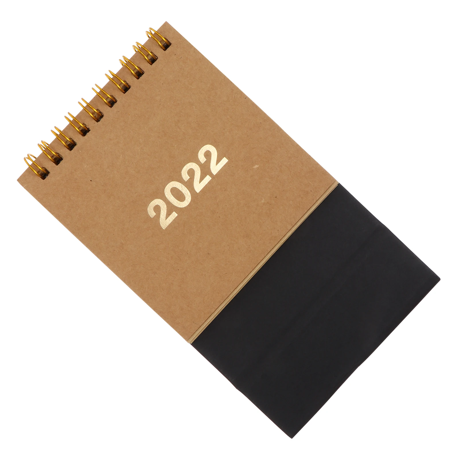 

2 шт. 2022, настольный календарь без печати, простой офисный мини-бумажный планировщик, маркер даты, ганайзер, подарок для семьи, друзей