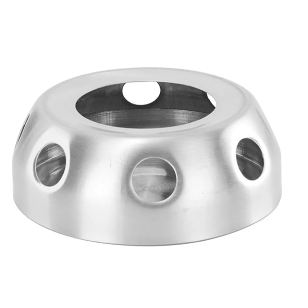 

Portable Hot Pot Stove Camping Cookware Stainless Steel Outdoor Kitchen Mini Furnace Windproof Alcohol Bracket Practical Durable