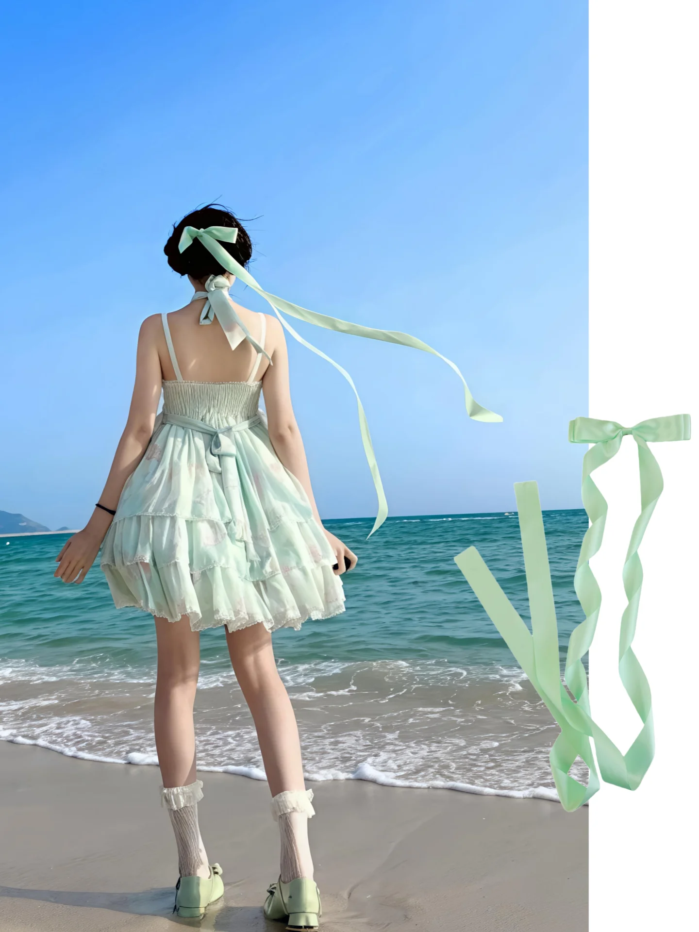 presilha-de-cabelo-de-cetim-estilo-frances-com-laco-borboleta-longo-acessorio-de-cabelo-combinando-com-trajes-de-marinheiro