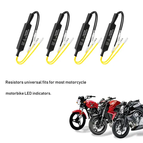 Indicator Load Resistor 12V 20W Solve Blinker Error 26 Ohm LED Turn Signal lights Fault Decoder Motorcycle Flasher