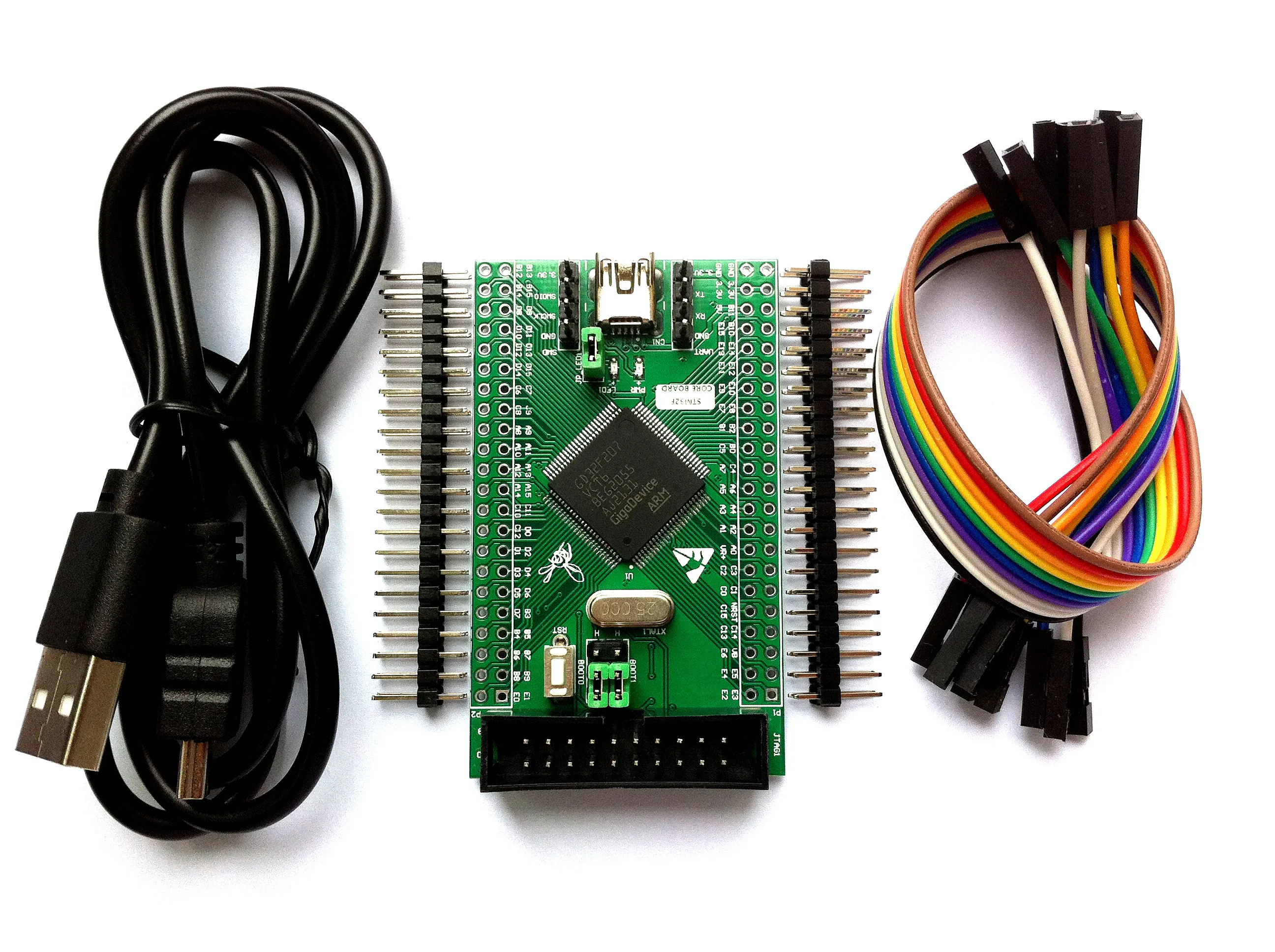 Imagem -05 - Placa de Núcleo Placa de Desenvolvimento do Sistema Mínimo Placa de Aprendizagem Gd32f207 vc Mini Gd32f207vct6