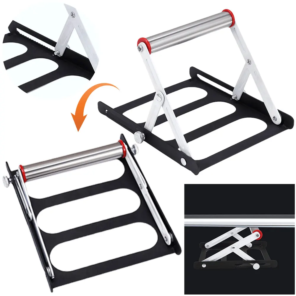 Adjustable Material Support Bracket Foldable Table Saw Stand Metal Cutting Machine Work Support Stand Cutting Machine Attachment