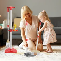 Kids Cleaning Toy Set for Toddlers Mini Broom Dustpan Mop Pretend Play Housekeeping Supplies Kits Montessori Toys Girl Boy Gifts 2