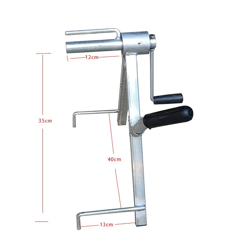آلة بكرة خرطوم المحمولة دليل خرطوم النار اللفاف طوي خرطوم المياه الزراعية قطعة أثرية لف الرف