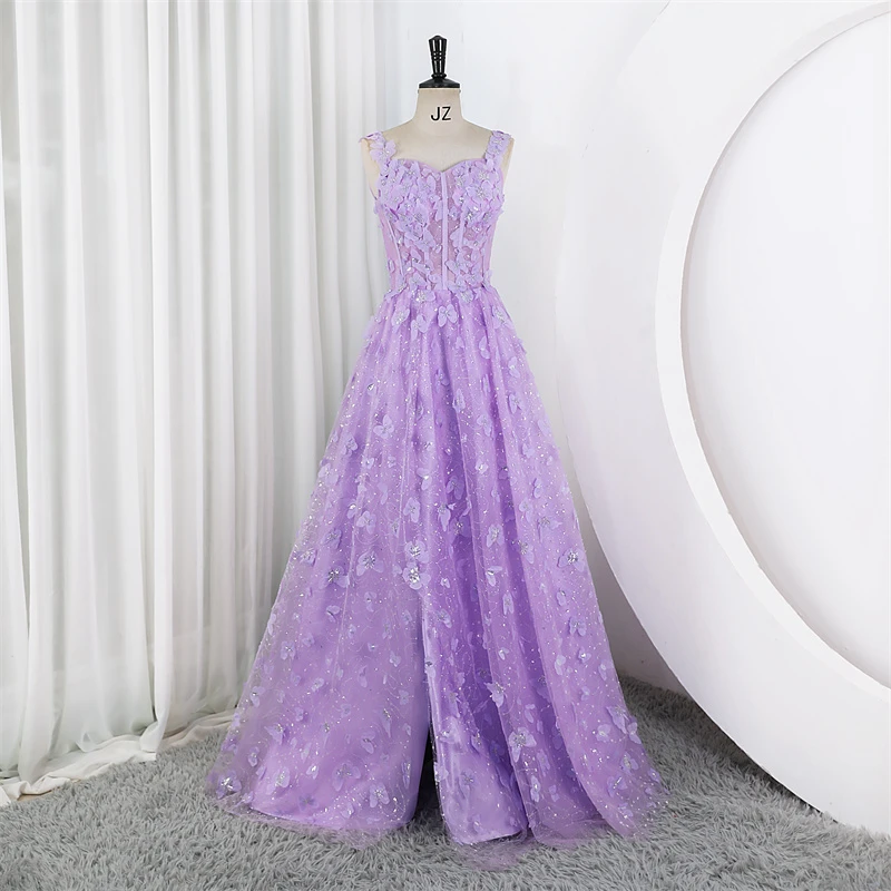 

Side Slit Party Dress Elegant Lilac Quinceanera Dresses Prom Gown Customized 15 Year Old Dress 2025 Dresses For Quinceanera