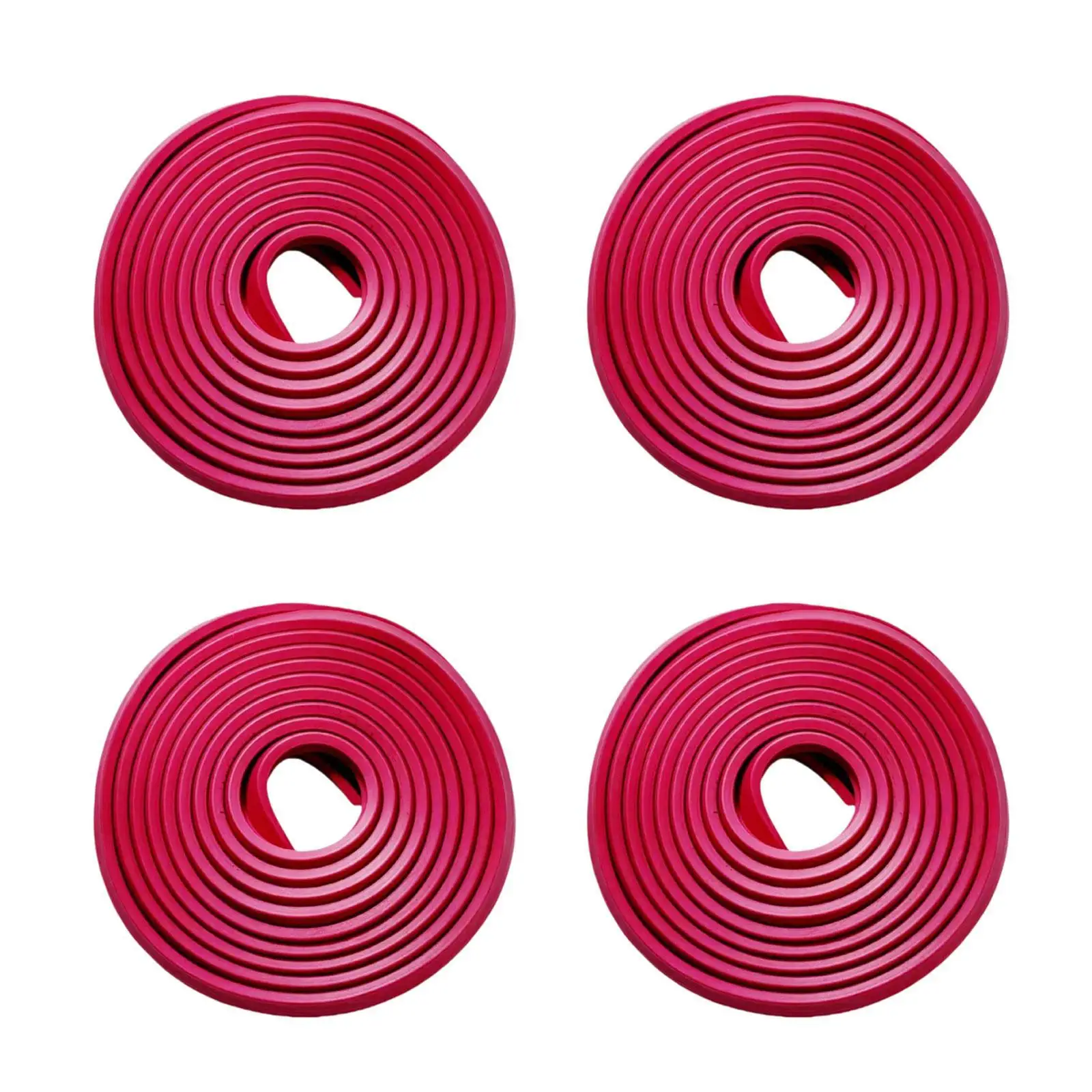 

Pool Table Bumper Set Wear Resistant Rubber Rail Facings for Billiard Accessories and Repair Tools