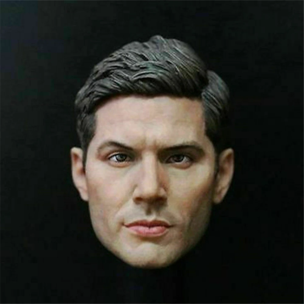 1/6 Dean Winchester Jensen Ackles Male Head Sculpt Model Movie Figure for 12\