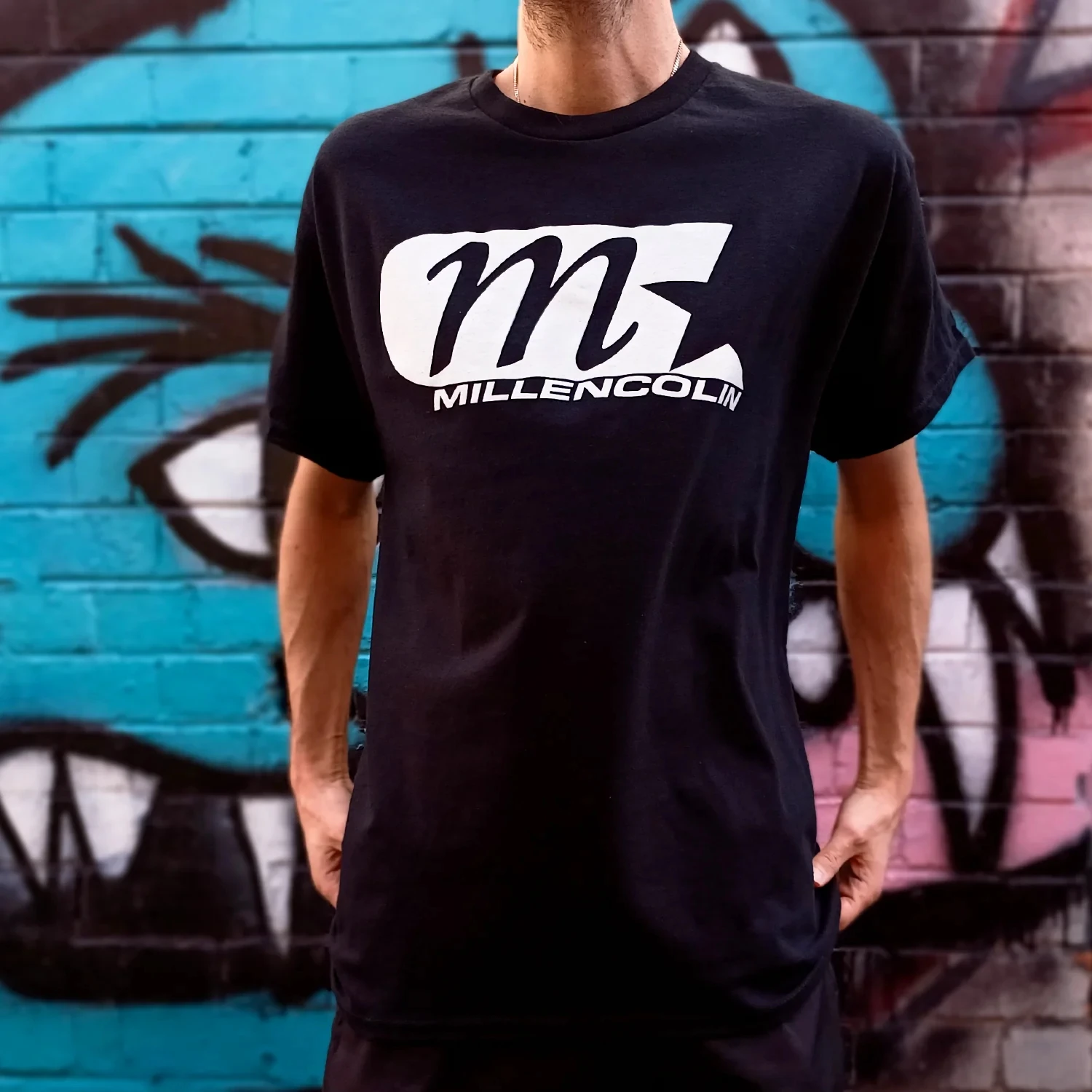 Camisetas masculinas da banda Millencolin Punk Rock da Suécia 2026, camisetas estampadas unissex de manga curta, camiseta de algodão da moda