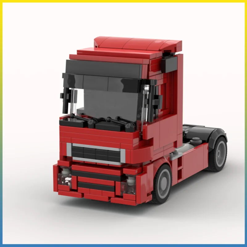 

MOC строительные блоки грузовик FH Globbetrotter 2de Generation модель 340 шт. головоломка образование детский подарок на день рождения Рождественская игрушка