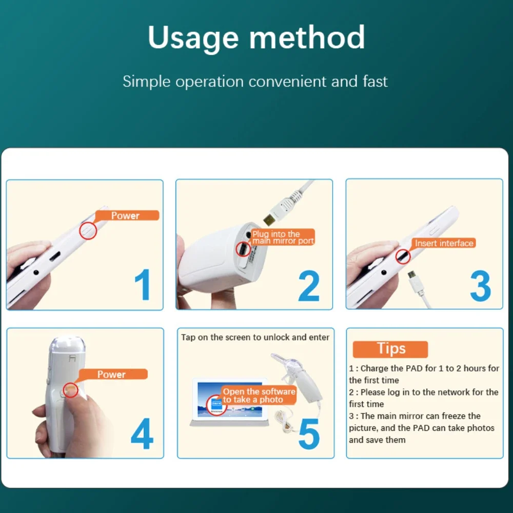 SINOHERO Mini Colposcope with Digital Video for Accurate and Convenient Health Monitoring Health Monitors Accessories